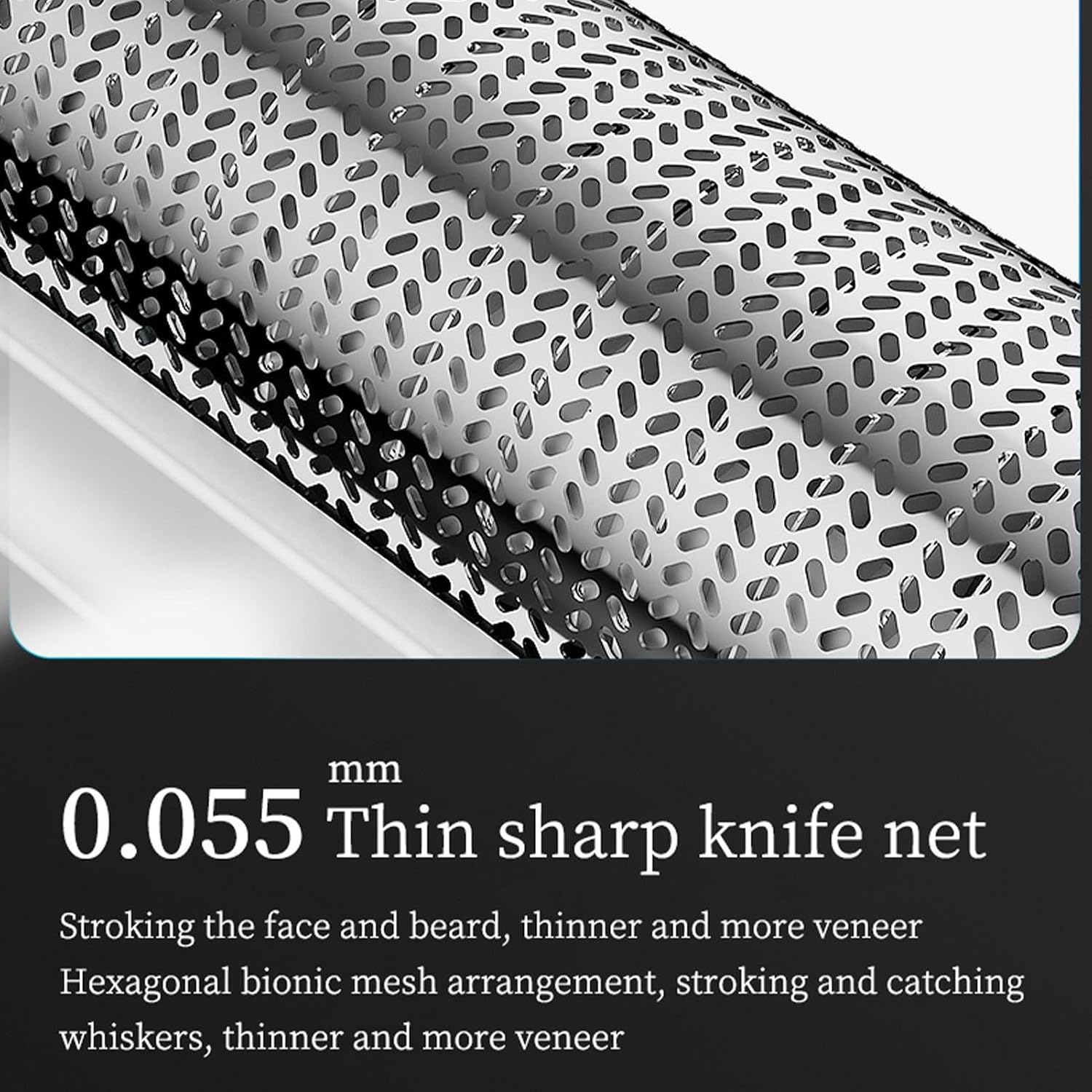 Foil Razor Reciprocating Portable Shaver, 100-240V Electric Beard Trimmer, USB Rechargeable Grooming Tool for Face, Neck, Travel,
