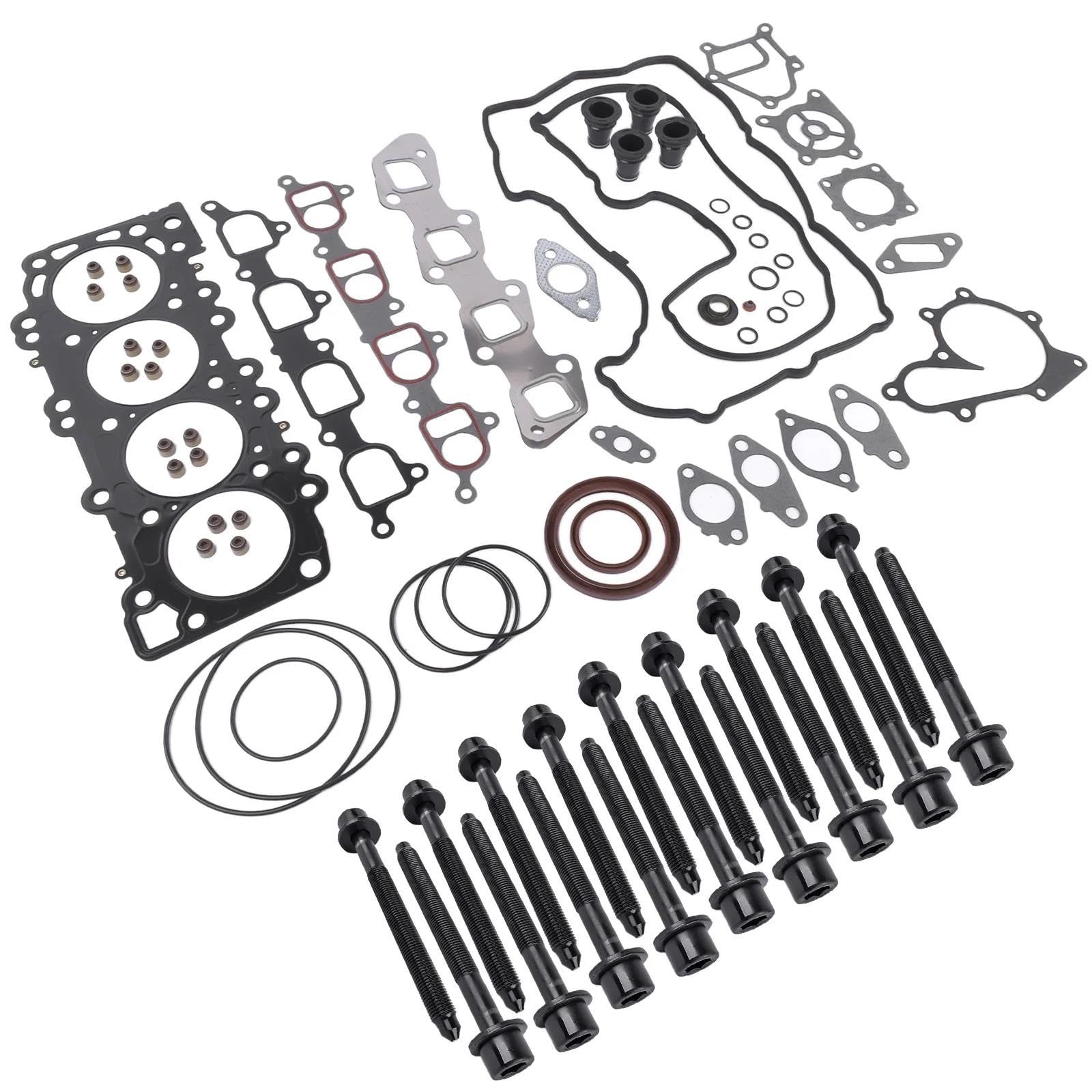 Tapa de balancines Juego Completo De Juntas De Culata De Motor Para Nissan Para Navara D40 Para Pathfinder R51 2,5 DCi Diesel Tapa de La Válvula