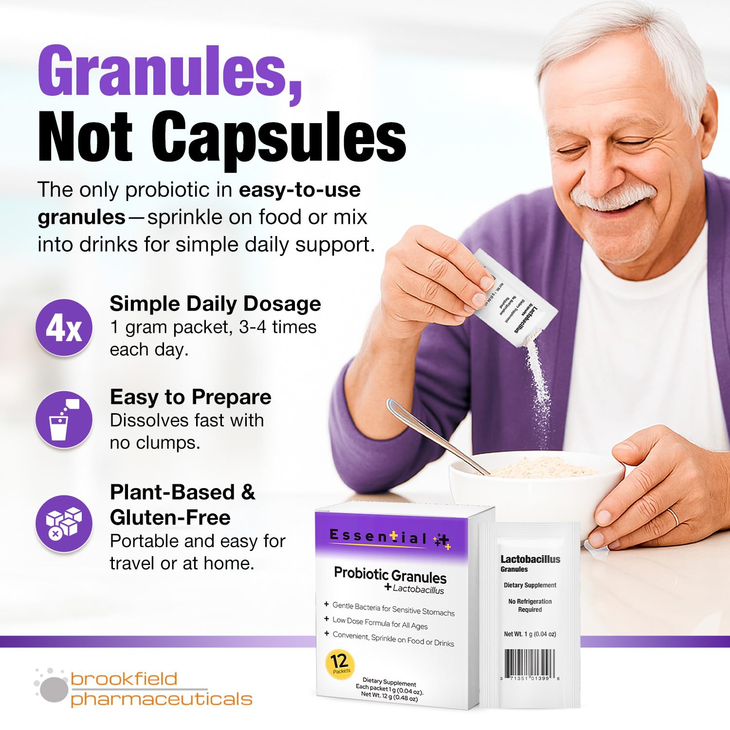 Lactobacillus Probiotic 12 Packets — Amazon image 4