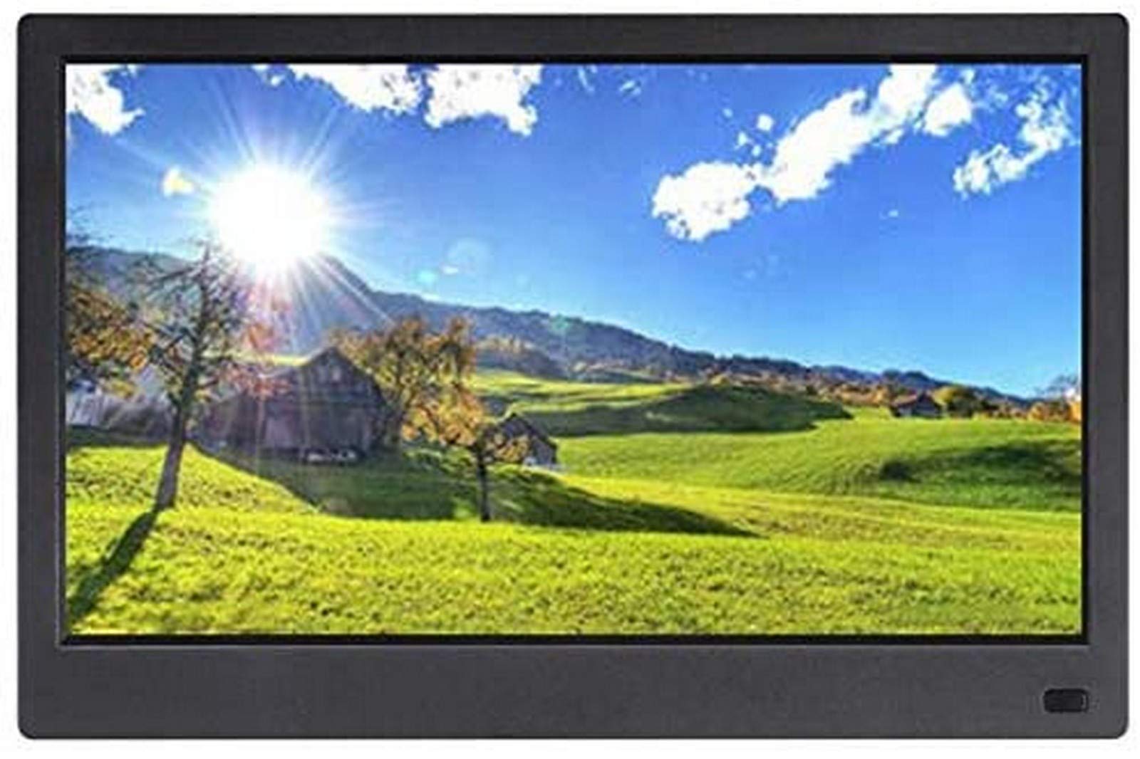 MYUYEE 15.6-Inch Digital Photo Frame - High-Definition 1920X1080 Ips Screen With Hdmi Input, Usb And Sd Card Playback Capabilities, Black. (Black-15.6 Inch)