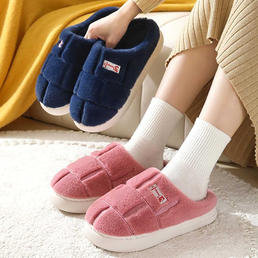 Pantofole uomo e donna fondo morbido antiscivolo inspessito/colori 4/taglie35-46