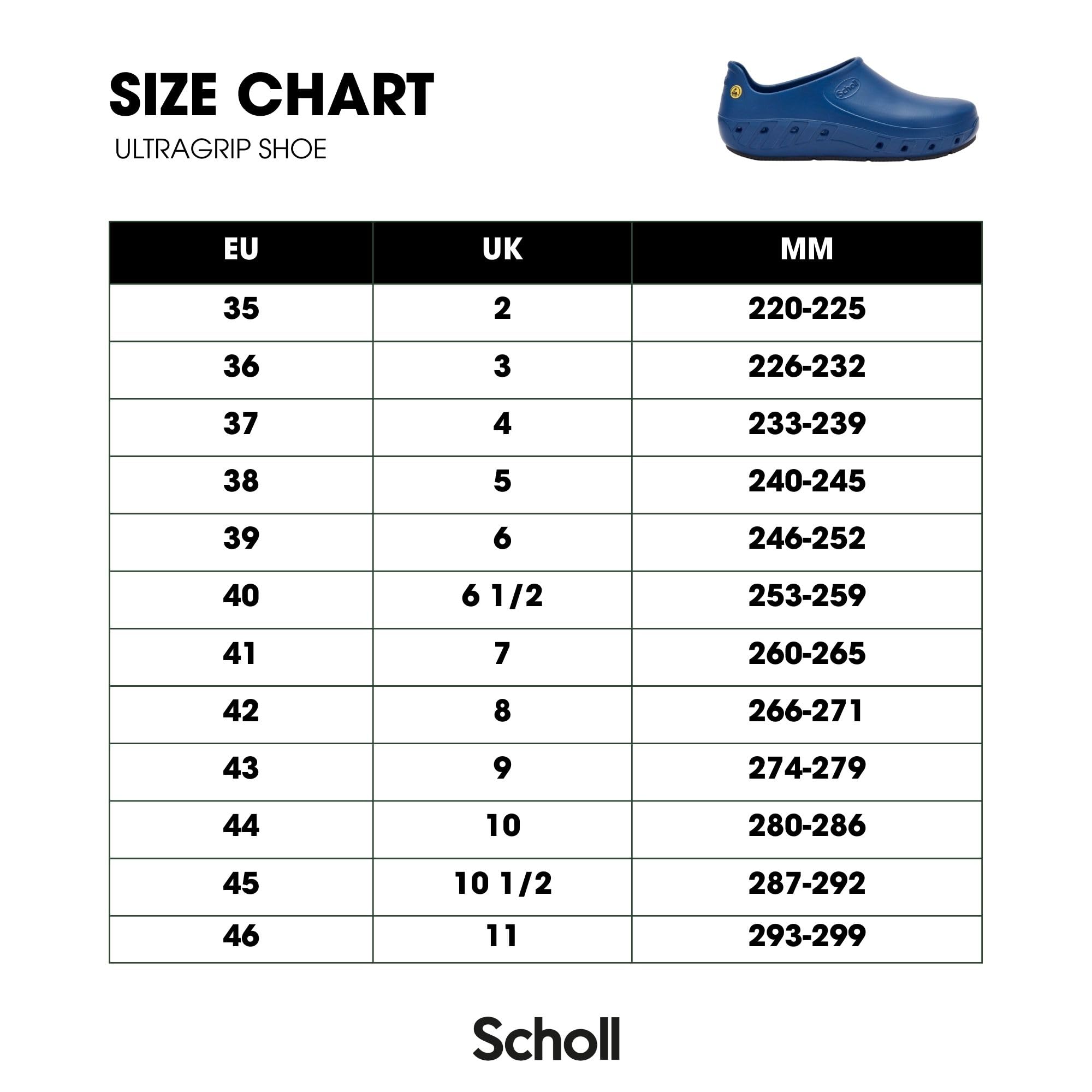Scholl Ultragrip Shoe Chaussure de Service médicalMixte