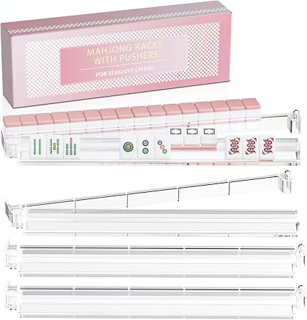 Amazon.com: Morihaza Orchid Elegance Mahjong Set - 160 Acrylic