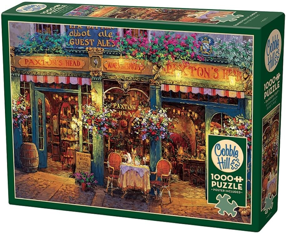 Cobble Hill 1000 Piece Puzzle - Rendezvous in London - Sample Poster Included