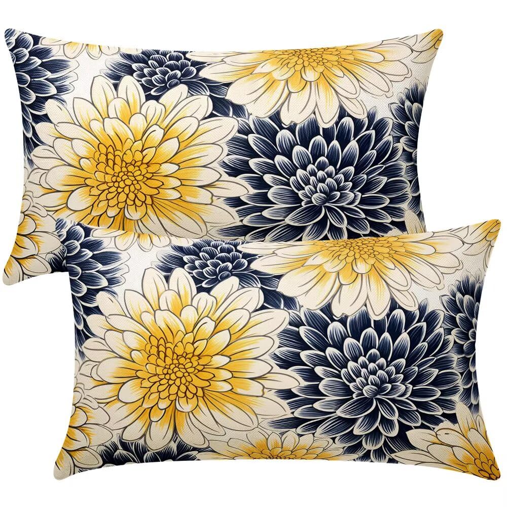 Housse de coussin 35x55 cm avec fermeture éclair invisible
