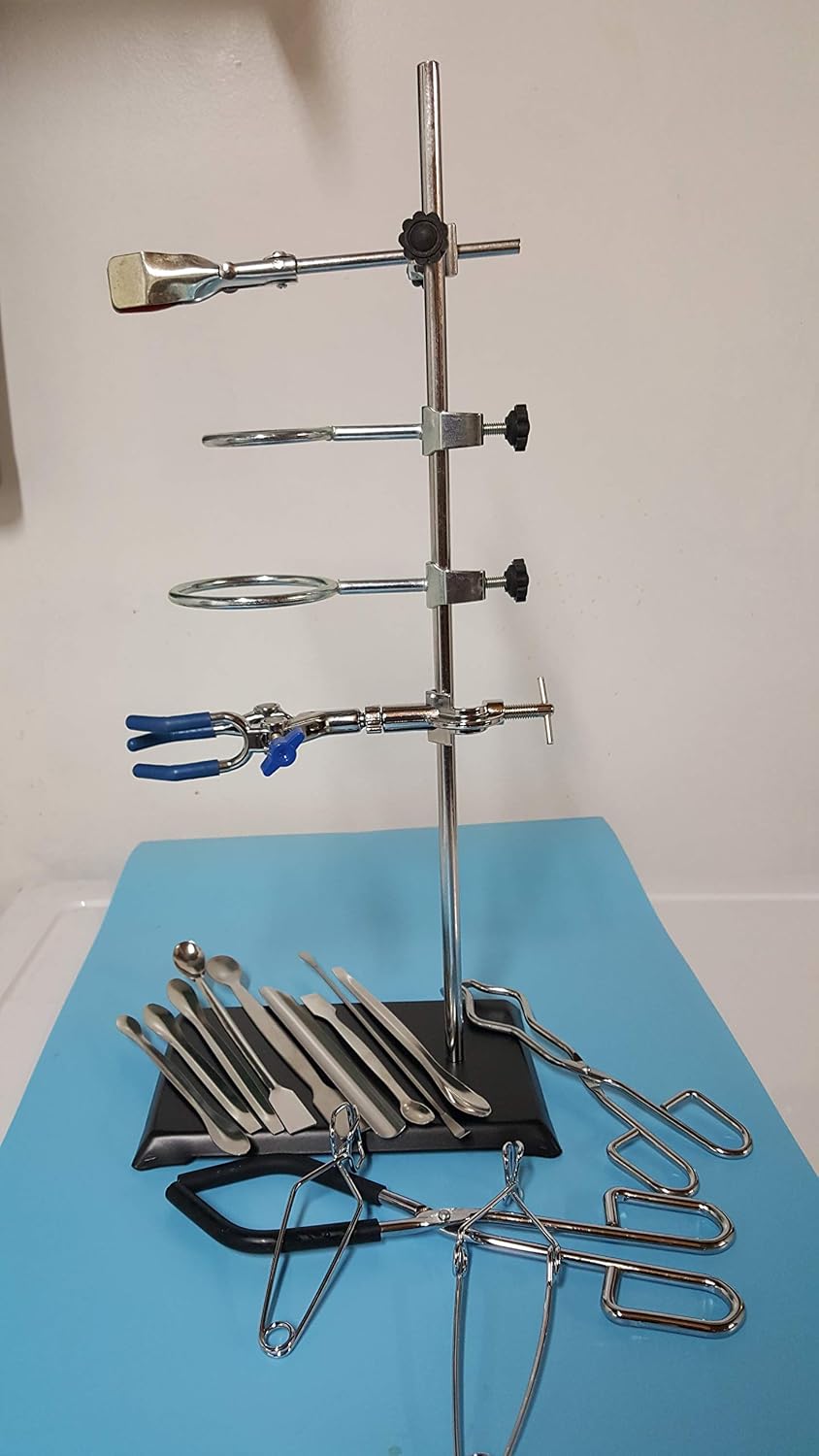 Beyondsupply-Lab cast iron support ring Stand Extension Clamps swivel Rings base 20 pieces