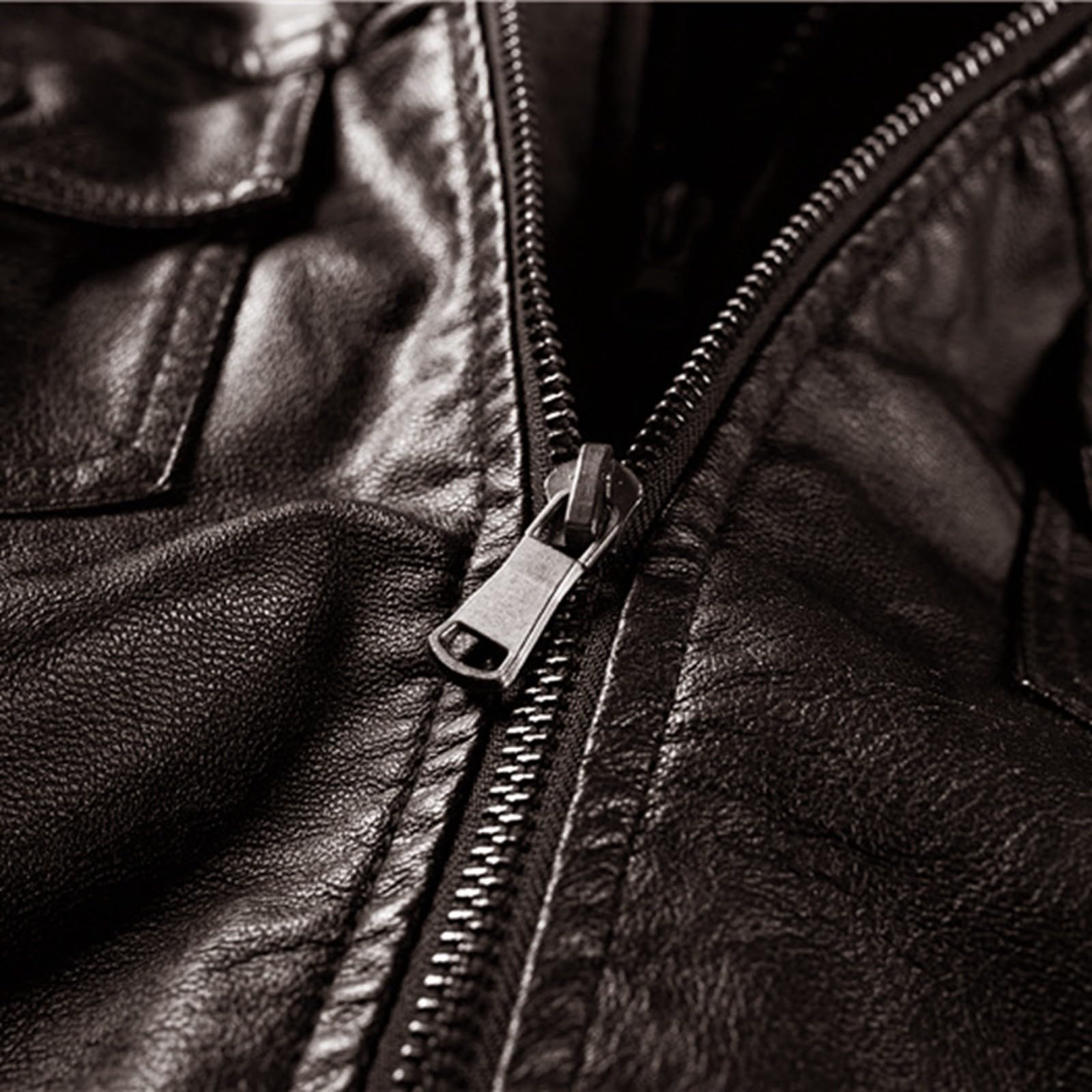 Chaqueta de piel corta para mujer otoño/invierno con capucha recortada desmontable y forrada