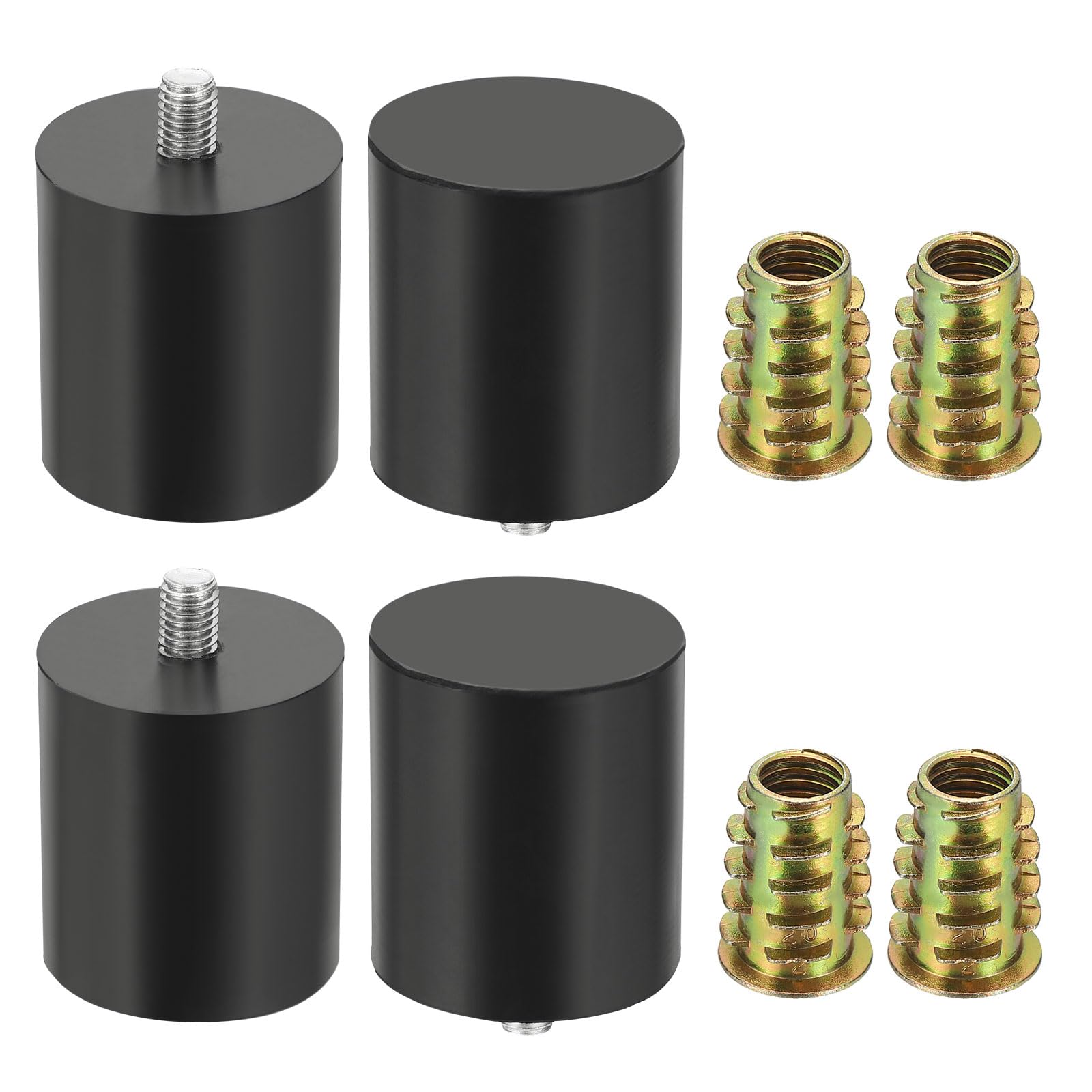 Tornillos de nivelación ajustables M8 x 10 mm para reparar patas de mesa y gabinetes inestables