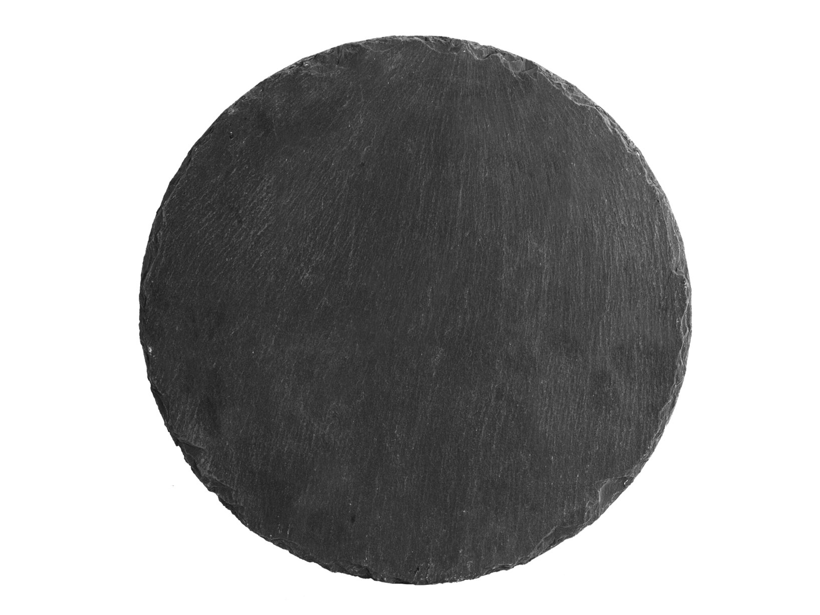 Piatti in ardesia tondo 30 cm H&H pour repas de fête chic