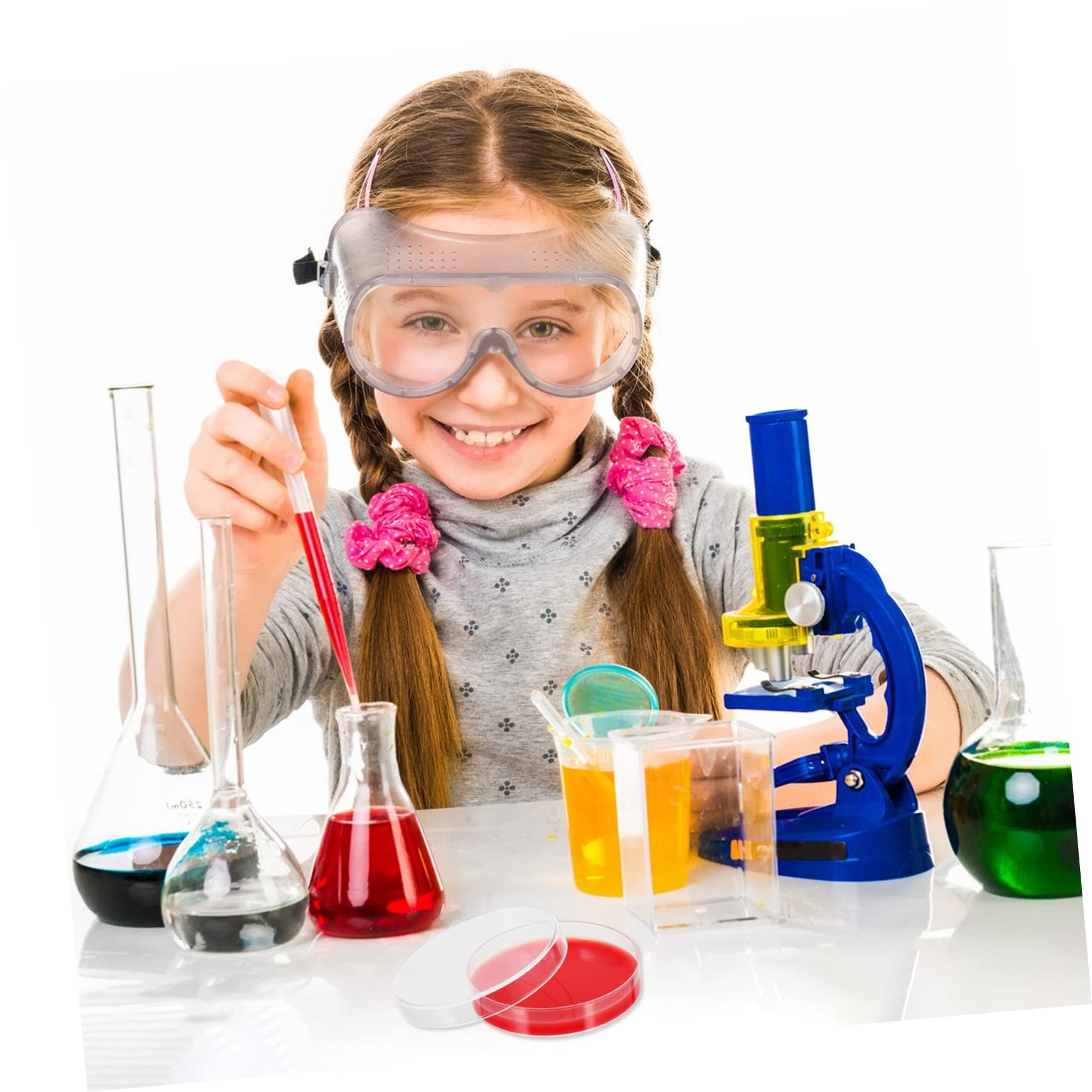 20piezas Placas De Agar De De Para Placas Petri Estériles Para Microbiología Resistencia Caídas y Rupturas