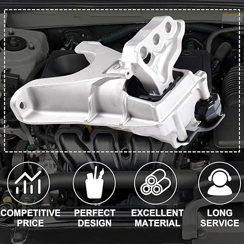 Miniatura 3 de Soporte de motor hidráulico delantero derecho compatible con Honda Civic Coupe Sedan 2016-2020 1.5L l4 50820-TBC-A02 50820-TBC-A03