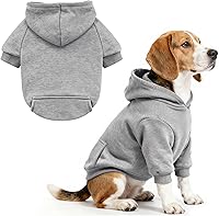 Vista 4 de Idepet Sudaderas con Capucha para Mascotas Perros Ropa para Perros Ropa para Perros Pequeños Chaleco Ropa para Chihuahua Abrigo Cálido Chaqueta