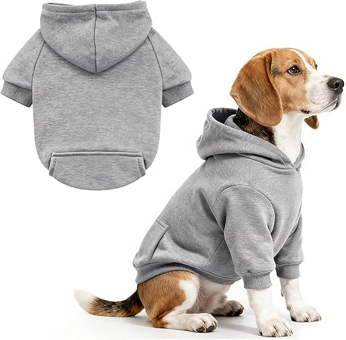Miniatura 4 de Idepet Sudaderas con Capucha para Mascotas Perros Ropa para Perros Ropa para Perros Pequeños Chaleco Ropa para Chihuahua Abrigo Cálido Chaqueta