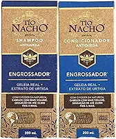 Kit Tío Nacho Shampoo 200ml Condicionador 200ml Engrossador Antiqueda