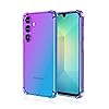 Draamvol for Samsung Galaxy S25 FE Phone Case, Ultra Slim Soft TPU Shockproof Clear Two Color Gradient Air-cushioned Protection Non-Yellowing for Samsung Galaxy S25 FE Phone Cover, Purple & Blue Draamvol for Samsung Galaxy S25 FE Phone Case, Ultra Slim Soft TPU Shockproof Clear Two Color Gradient Air-cushioned Protection Non-Yellowing for Samsung Galaxy S25 FE Phone Cover, Purple & Blue