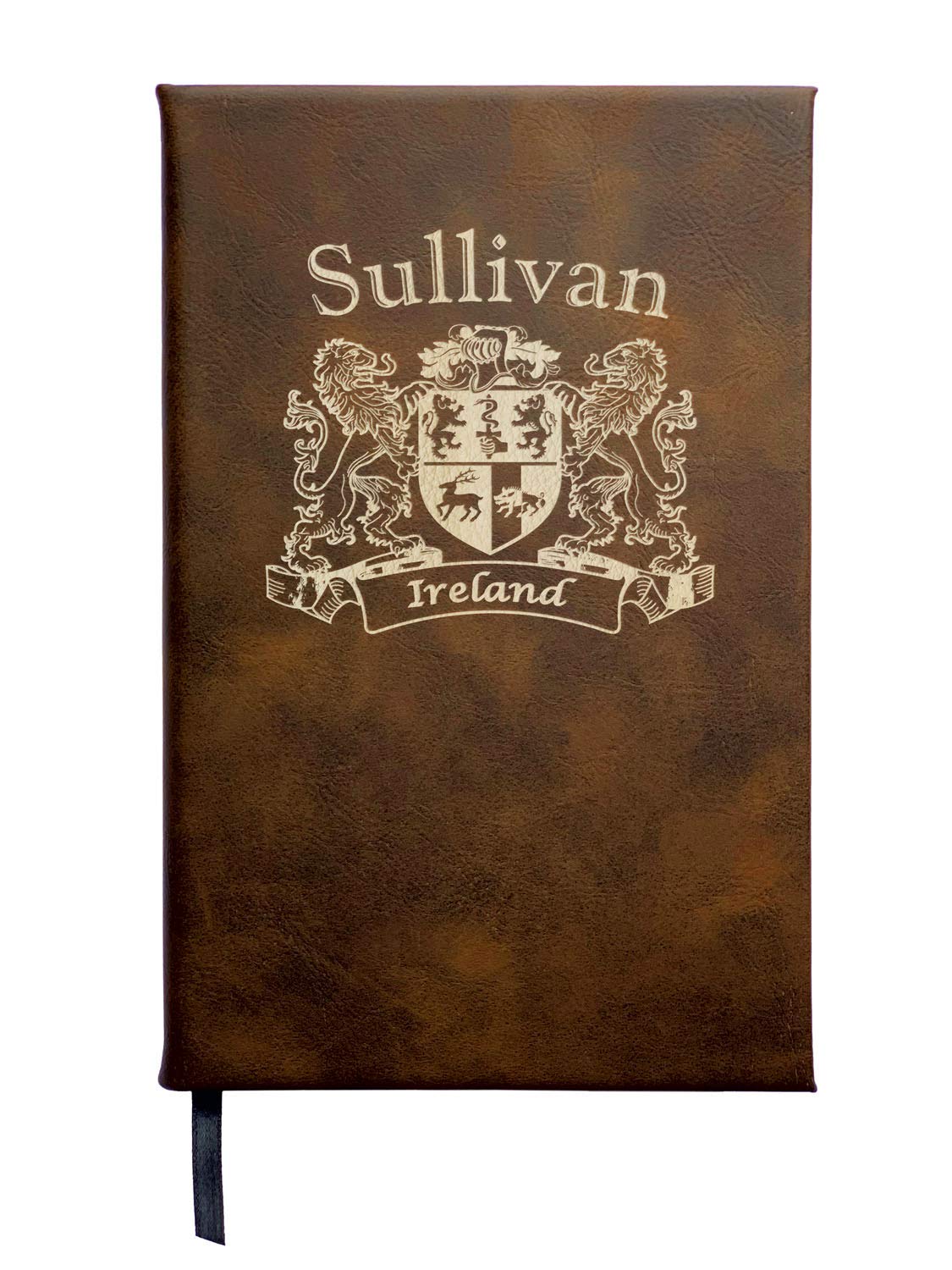 Sullivan Irish Coat of Arms Leather Journal