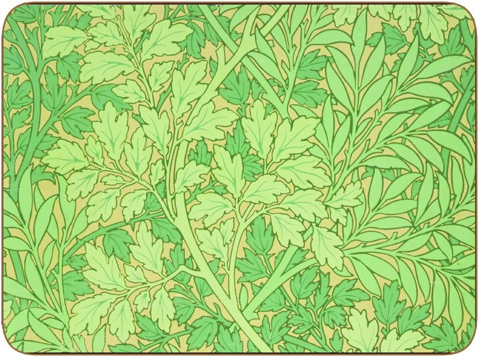 Castle Melamine William Morris Leaf Placemats - Set of 6