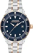 Movado Heritage Series Calendoplan S Men's Watch - Swiss Quartz Movement, Stainless Steel Link Bracelet - 5 ATM Water Resistance - Sport Luxury Fashion Timepiece for Him - 43mm