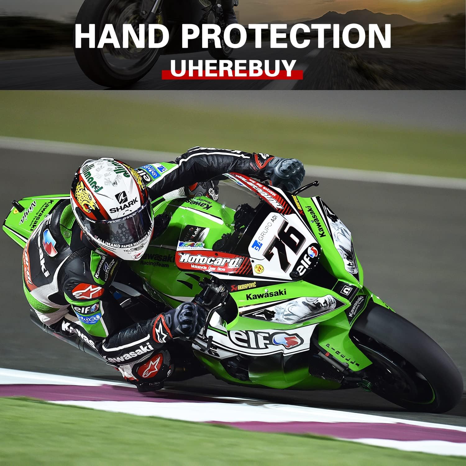 Motorcycle Gloves Touch Screen Full Finger Riding Gloves Knuckle Protection for Men and Women for Dirt Riding, Road Racing, Cycling, Climbing Work Outdoor Sports : Automotive