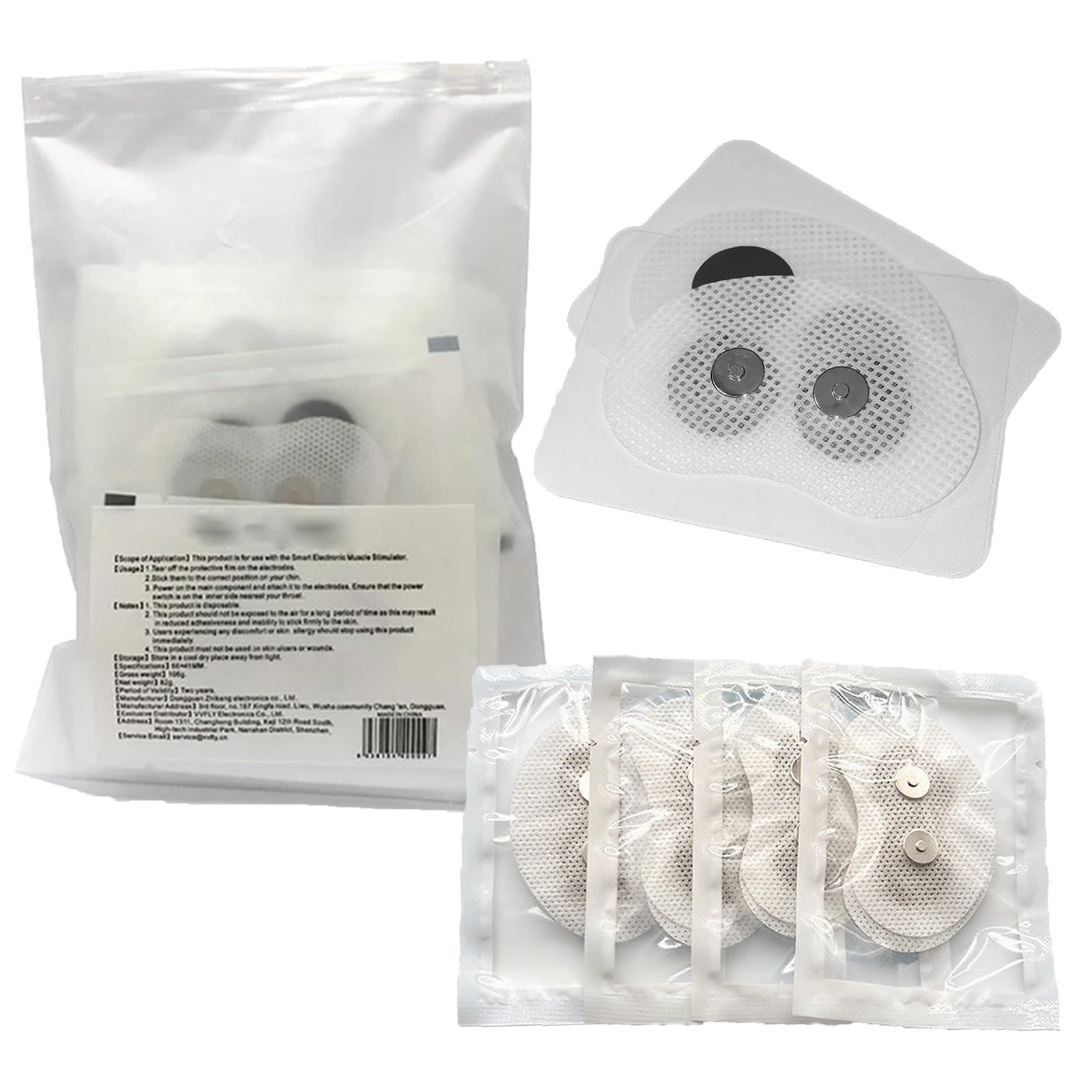 Confezione Risparmio di cerotti magnetici antirussamento monouso, cerotti di Ricambio for dispositivi antirussamento, vestibilità Universale, Forte aderenza, ipoallergenici(100PCS)