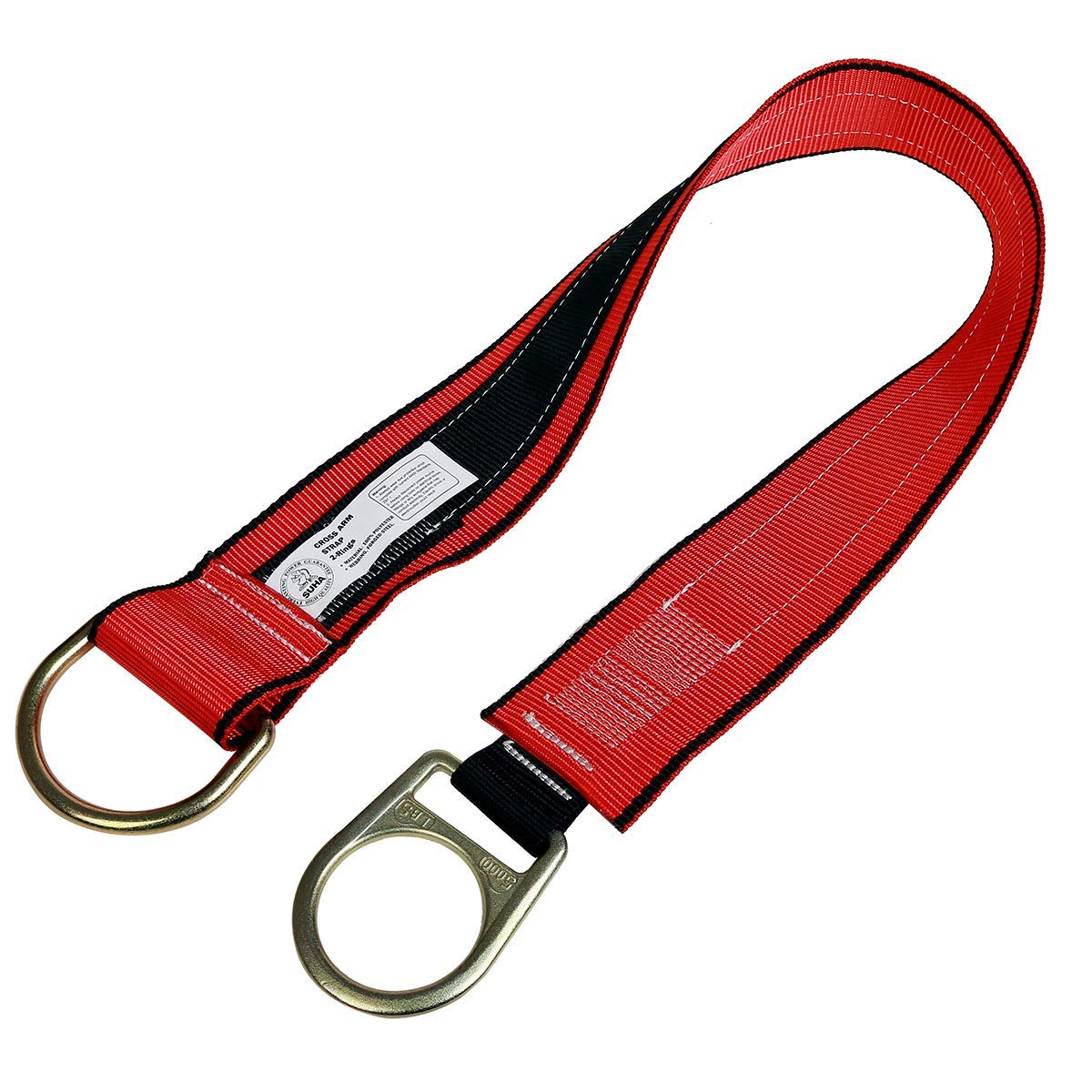 DCM Cross Arm Strap with Large and Small DRings and Pass Thru Loop