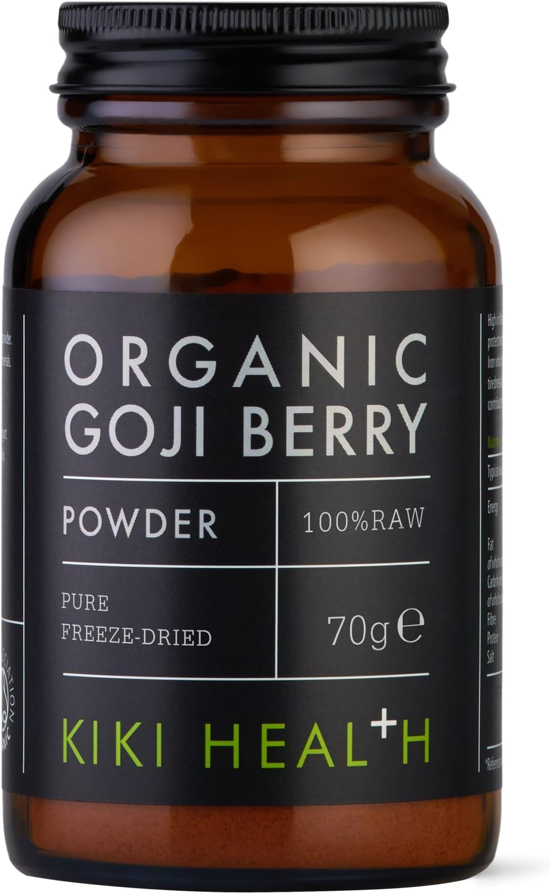 Kiki Health Organic Goji Berry Powder, 70 Gm