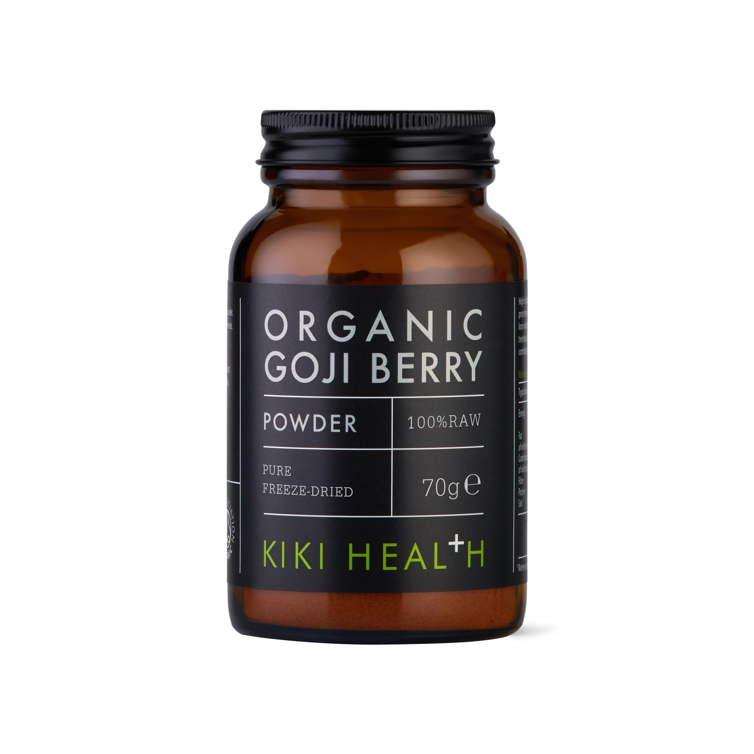 Kiki Health Organic Goji Berry Powder, 70 Gm