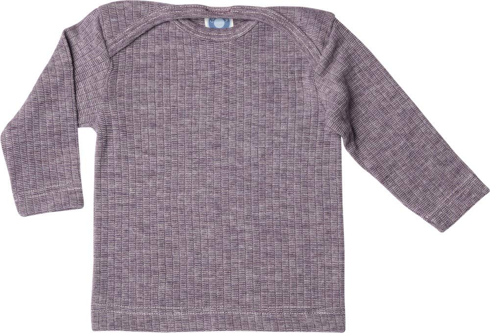 Cosilana Chemise à manches longues pour bébé Bordeaux chiné Taille