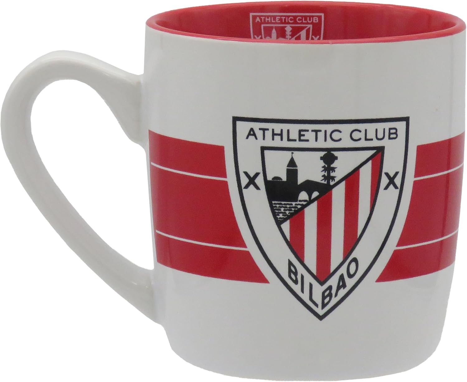 CyP Brands Athletic Club Filiżanka śniadanie oryginalne kubki kolor czerwony oficjalny produkt