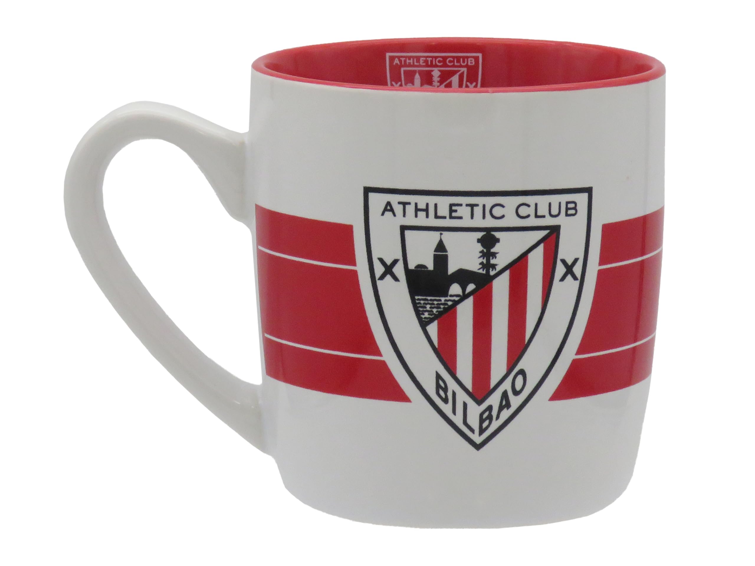 CYPBRANDS Athletic Club, Becher, Frühstück, Original-Tassen, Rot, offizielles Produkt