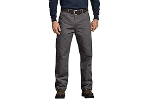 Dickies Men's Relaxed Fit Straight-Leg Duck Carpenter Jean: Durable and Practical