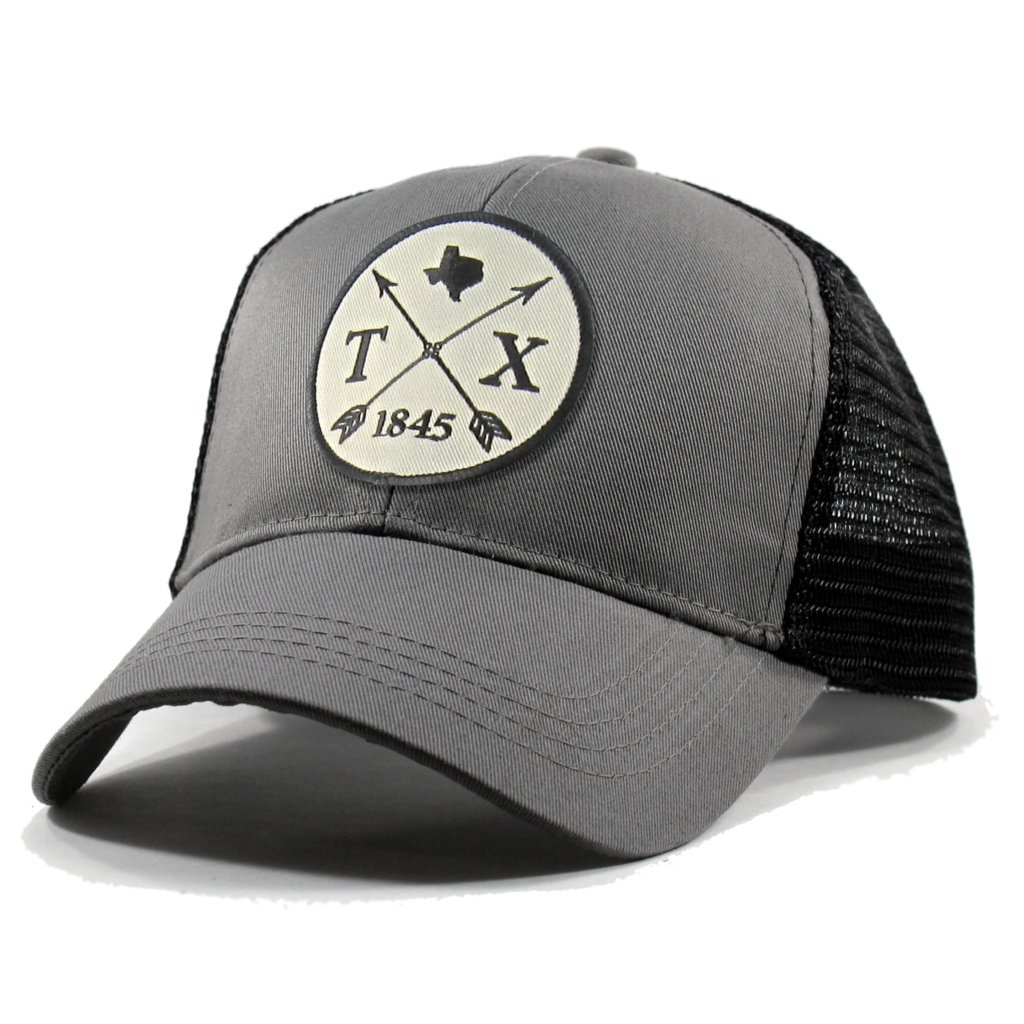 Homeland TeesMen's Texas Arrow Patch Trucker Hat