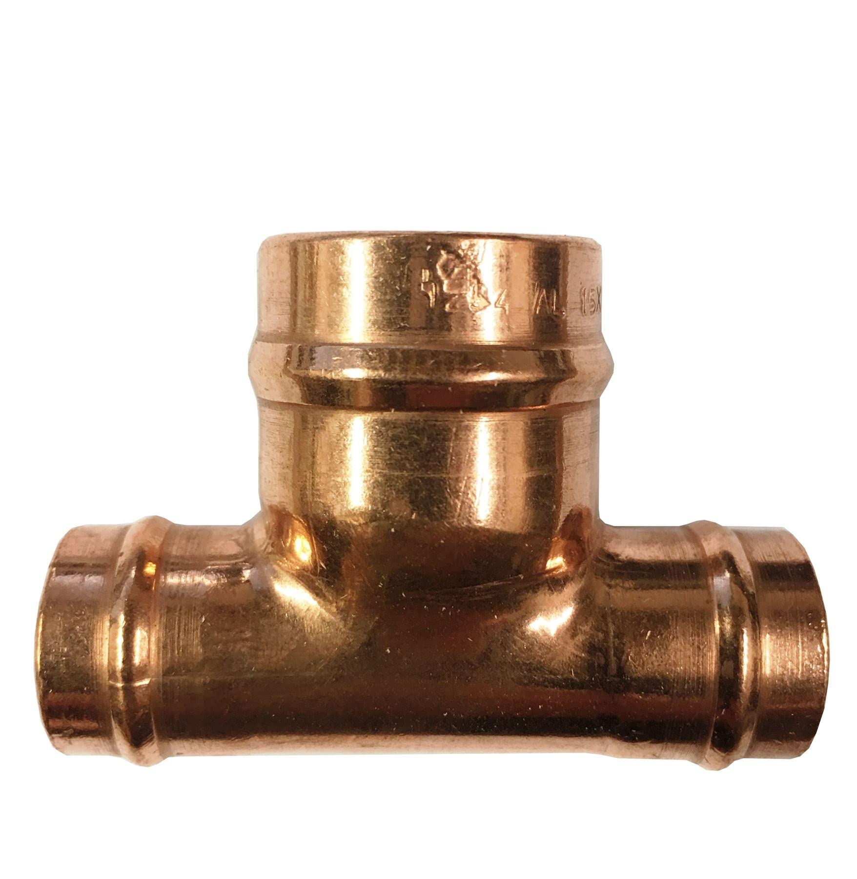 Primaflow Copper 22Mm X 22Mm X 28Mm Solder Ring Reducing Tee