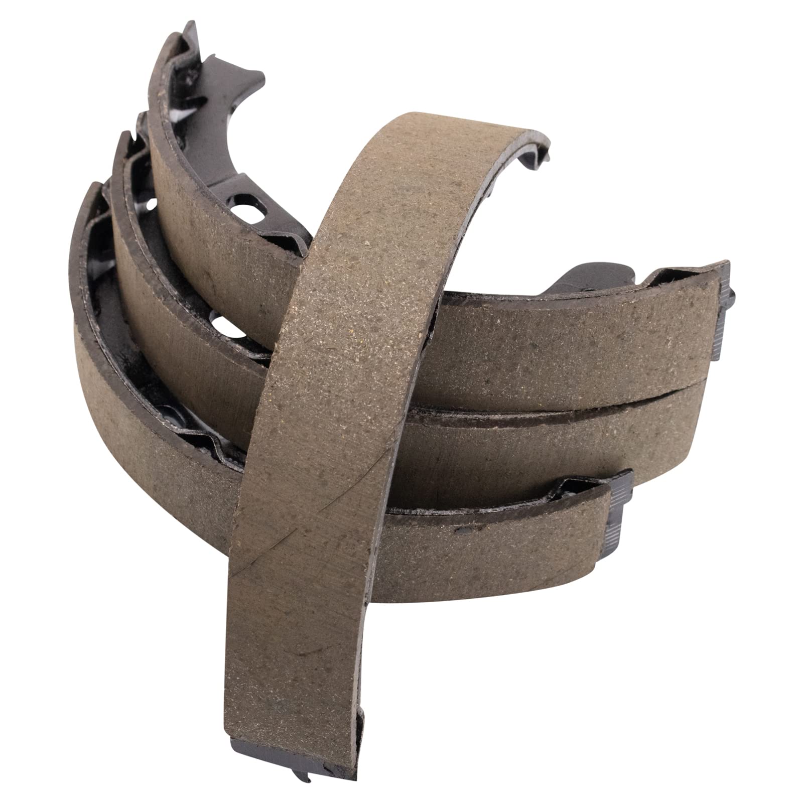 TRQ Rear Parking Brake Shoe Set
