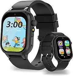 Relógio inteligente infantil, 32 jogos, 3 esportes, livros de áudio e cartões de estudo, modo escolar, despertador, pedômetro, câmera divertida, rastreamento de 13 hábitos, lanterna, presente de