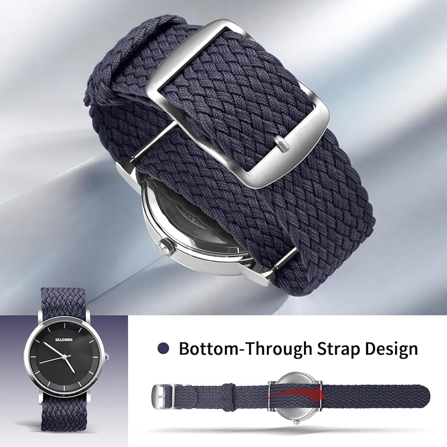 Seiko Cinturino Orologio In Nylon Perlon Regolabile