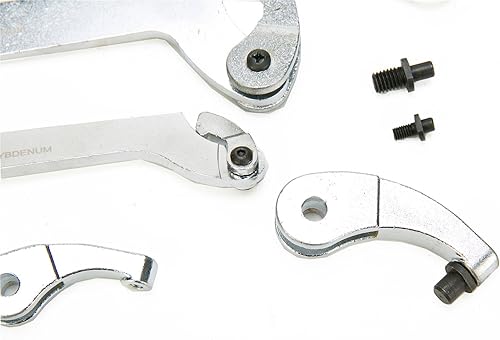 Miniatura 4 de 8milelake - Llave de espiga y gancho ajustable/Juego de llaves de herramientas