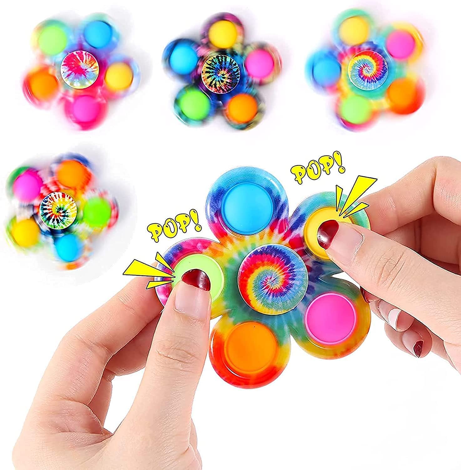 Buy 50Pcs Fidget Toys, Fidget Packs Fidget Toy Set, Ice Cream Hamburg