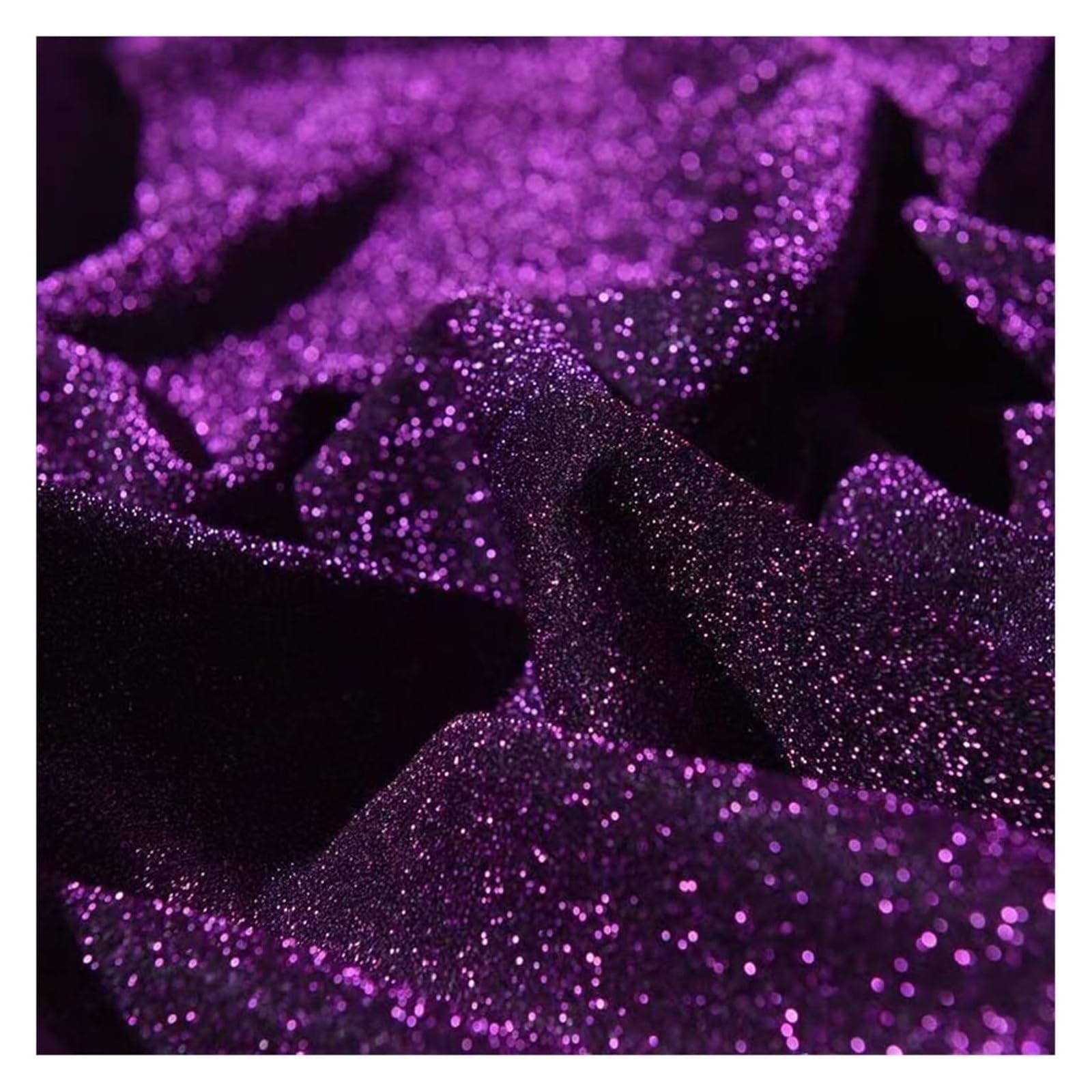 Dekoracje imprezowe, zasłony z tiulu Układ sceny imprezowej Zasłona z gazy Multicolor 3m x 1,5m Dekoracja ślubna DIY Biżuteria z koralików(Purple)