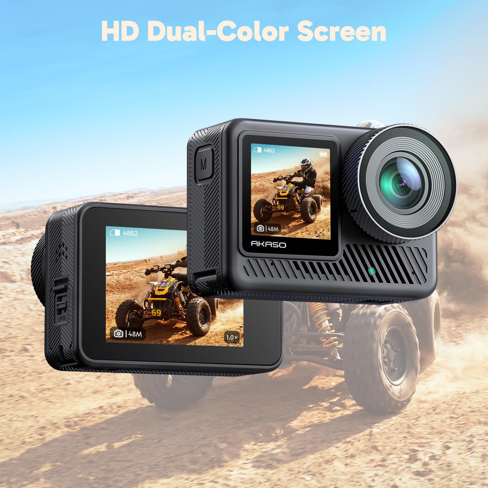 Amazon.com : AKASO Brave 8 Lite 4K60 Action Camera - 33ft