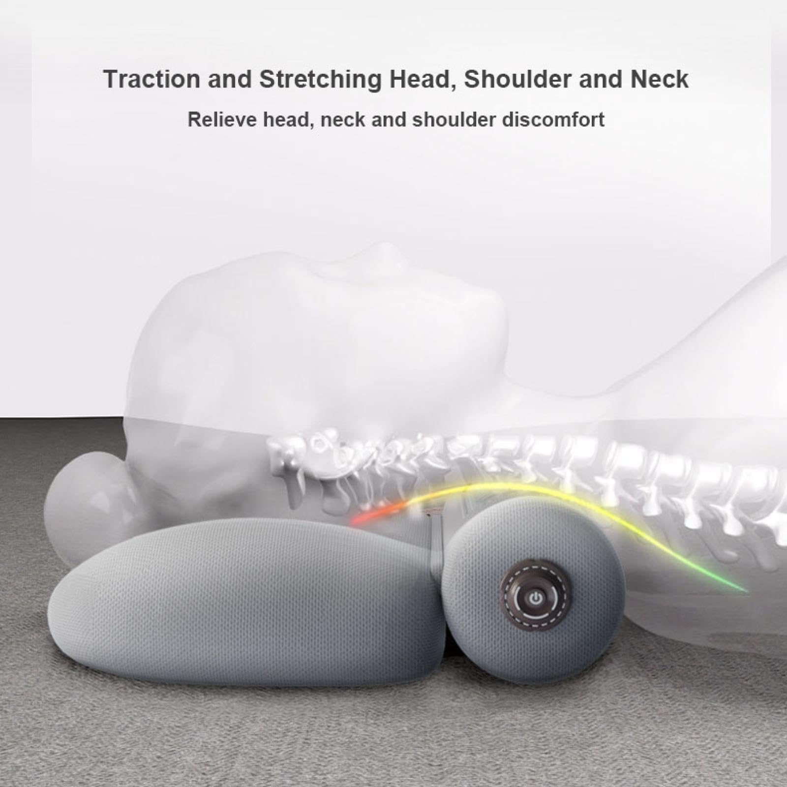 Moxibustion Nackenkissen Hot Compress Halswirbelsäule Kissen zum Schutz der starken Wirbel zum Schlafen Weiches Memory Foam Kissen Schlafen Spezial Zylinder Akupunktur und Moxibustion Kissen