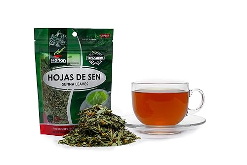 Hanan Peruvian Secrets Hojas de Sen té de hierbas 100 natural de hojas de senna 106oz Ayuda naturalmente en aliviar suavemente el estreñimiento Hanan Peruvian Secrets Hojas de Sen té de hierbas 100 natural de hojas de senna 106oz Ayuda naturalmente en aliviar suavemente el estreñimiento