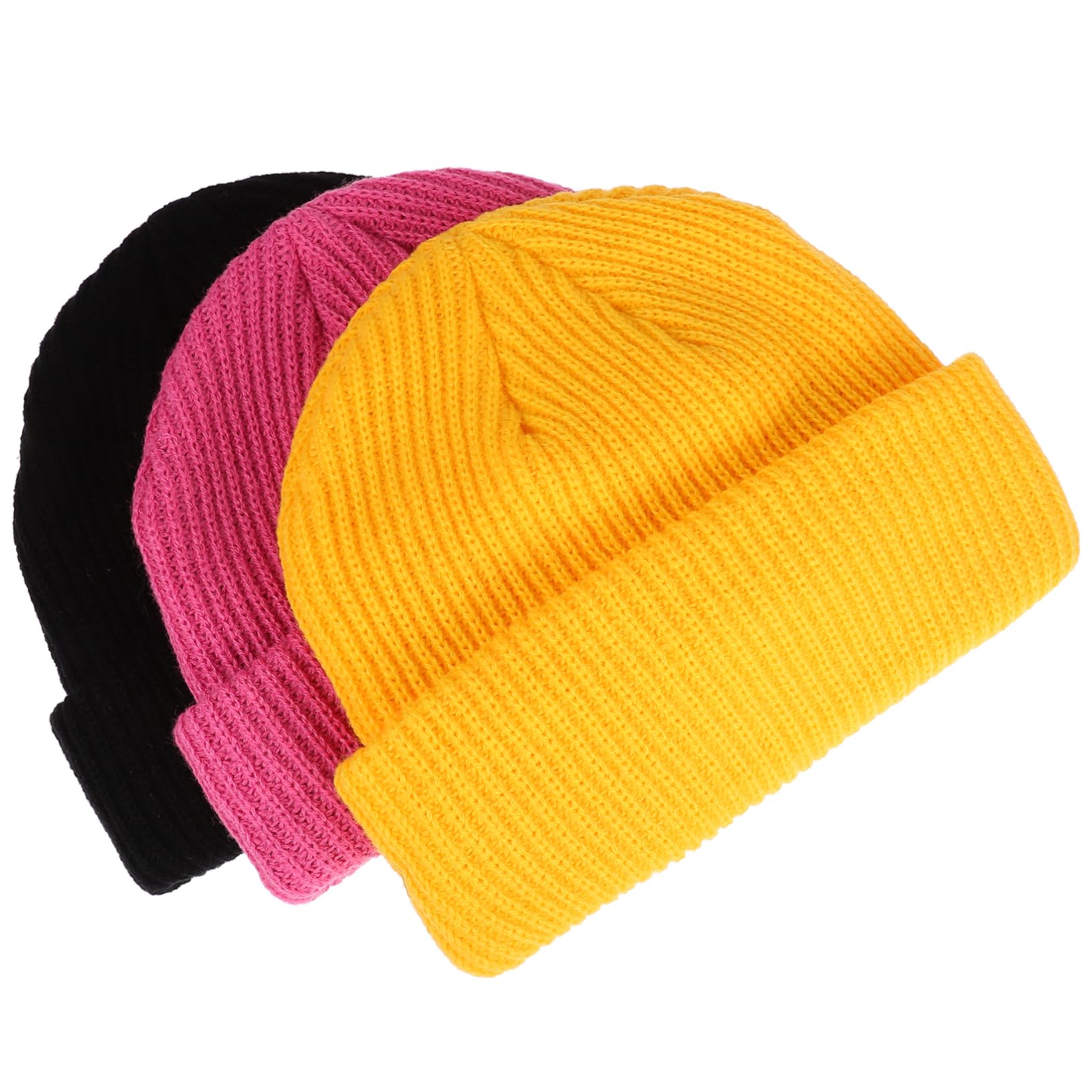 Holibanna Herbst Winter Warm Gestrickt Wallaroo Beanie-mützen Für Männer Kappe Thermik Jacken Kältebeständiger Hut Mütze Für Frauen Strickmützen Mützen Für Damen Acryl