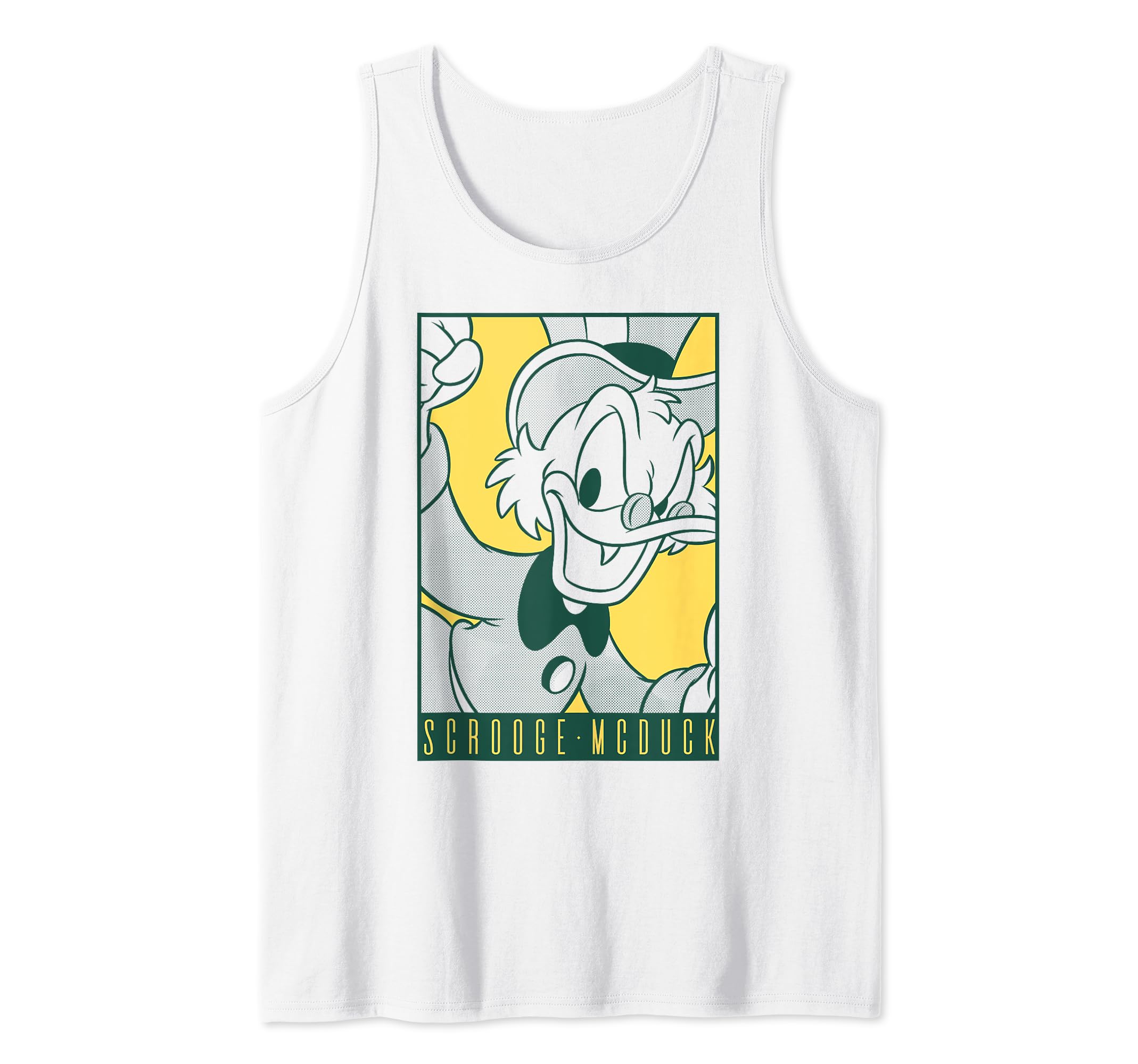 Débardeur Scrooge McDuck original DuckTales, t-shirt sans manches imprimé BD.