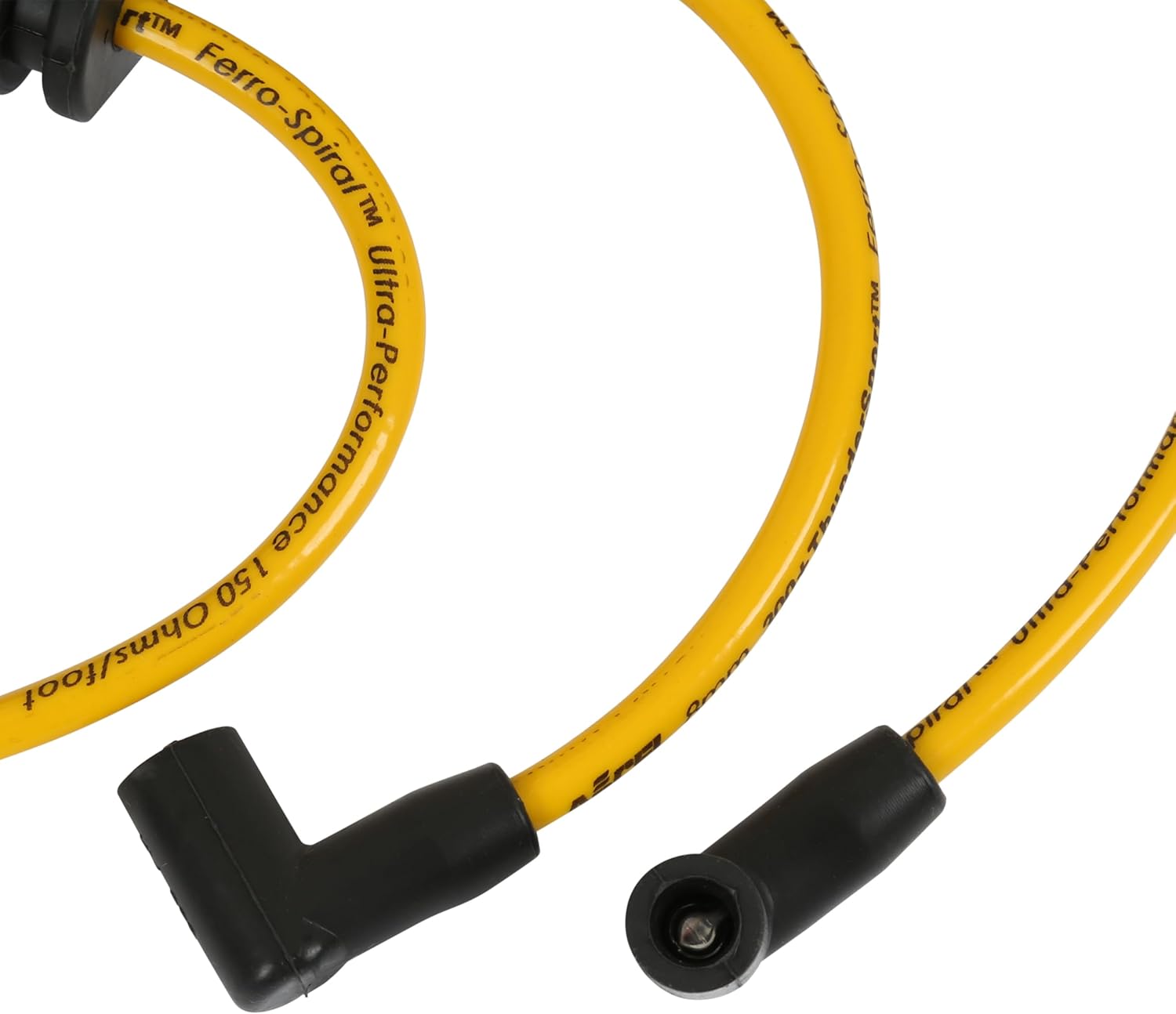 ACCEL 7964Y Thundersport 8mm Custom Fit Spark Plug Wires Yellow
