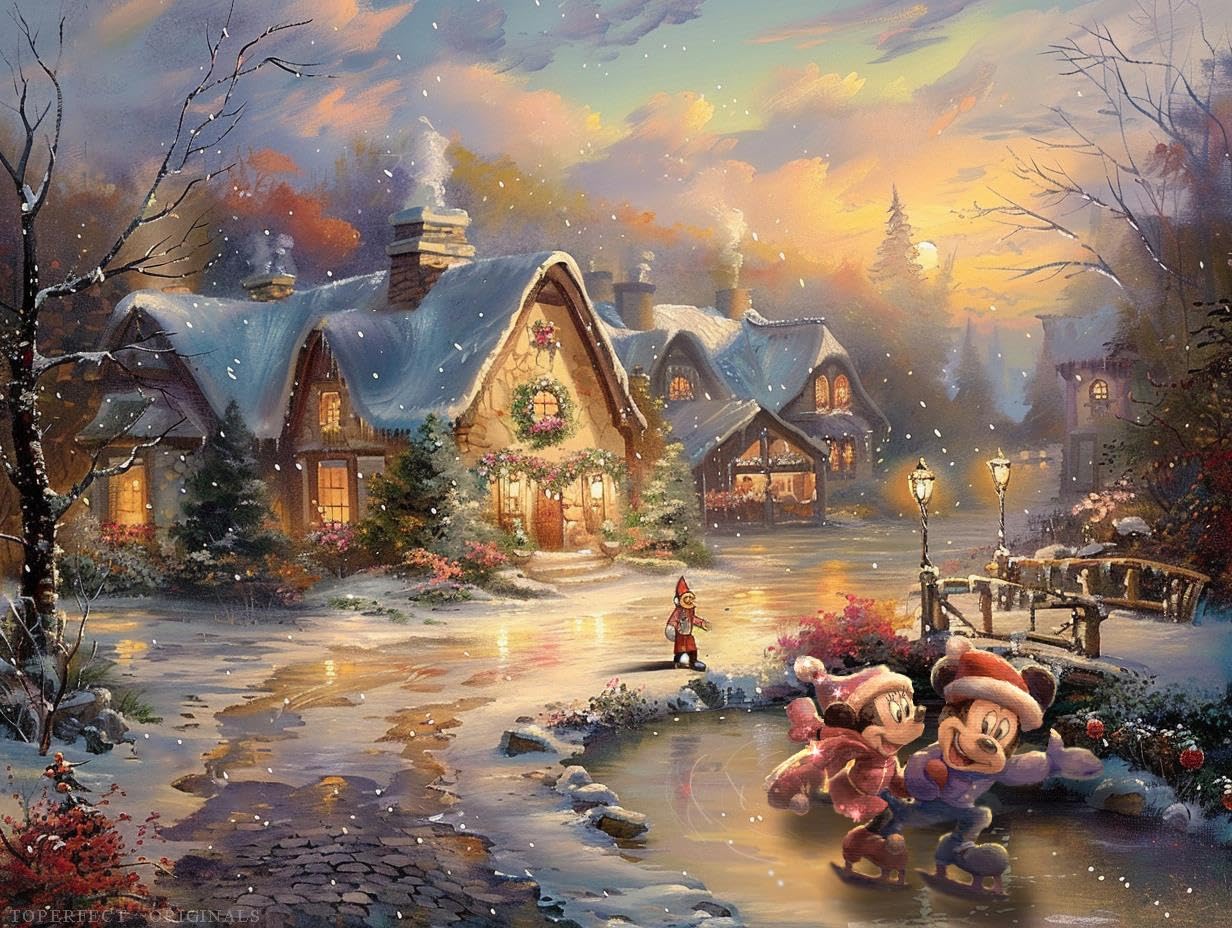 Amazon.com: 25 Large Original Christmas Room Decor | Mickey