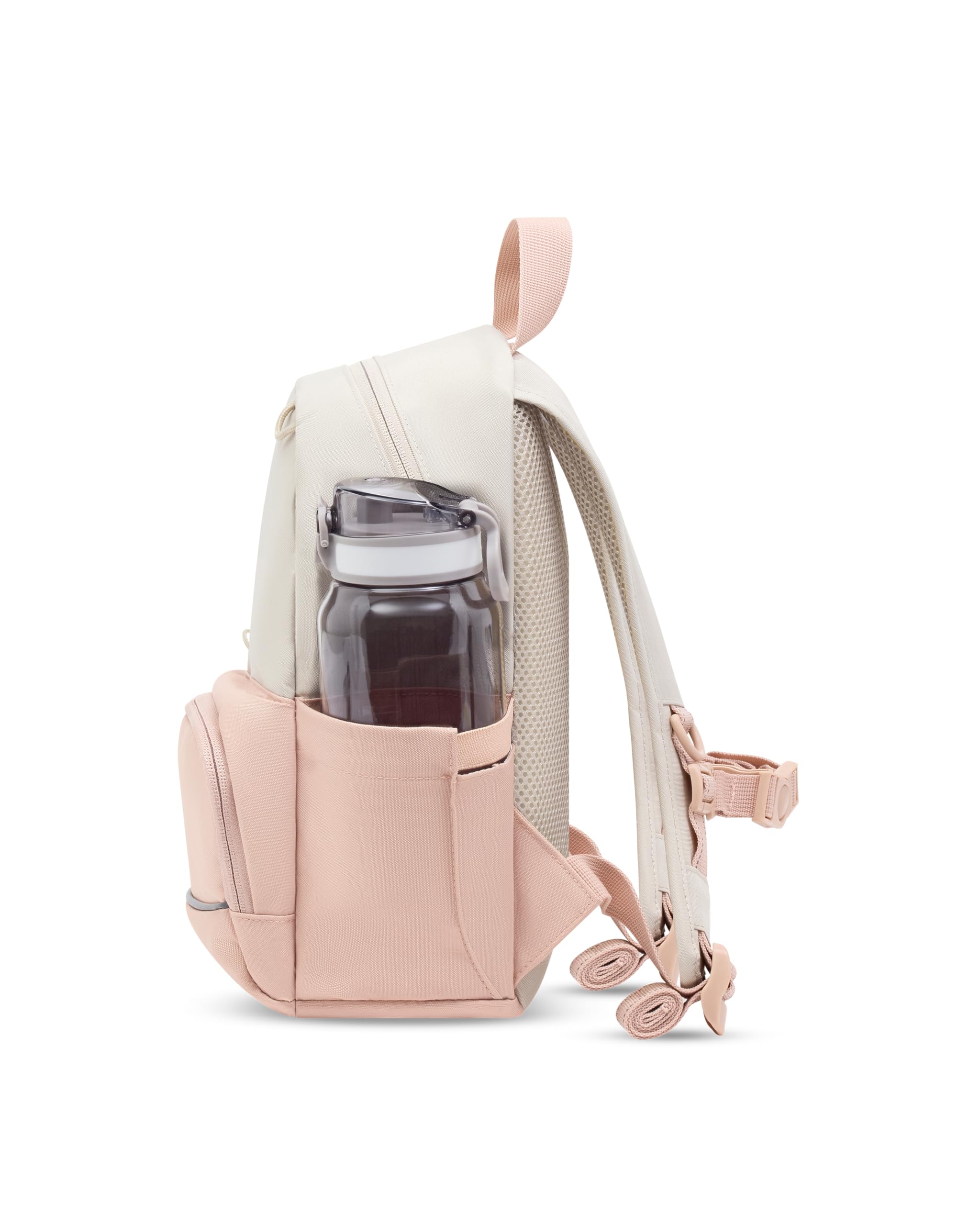 LARKSON Zainetto Asilo Bambino Rosa - Knut - Zaino Bambina con Cinghia Pettorale - Dai 2 Anni in Su - 6 Litri - Idrorepellente