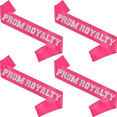 Pack de 4 Sashes de Prom 2026