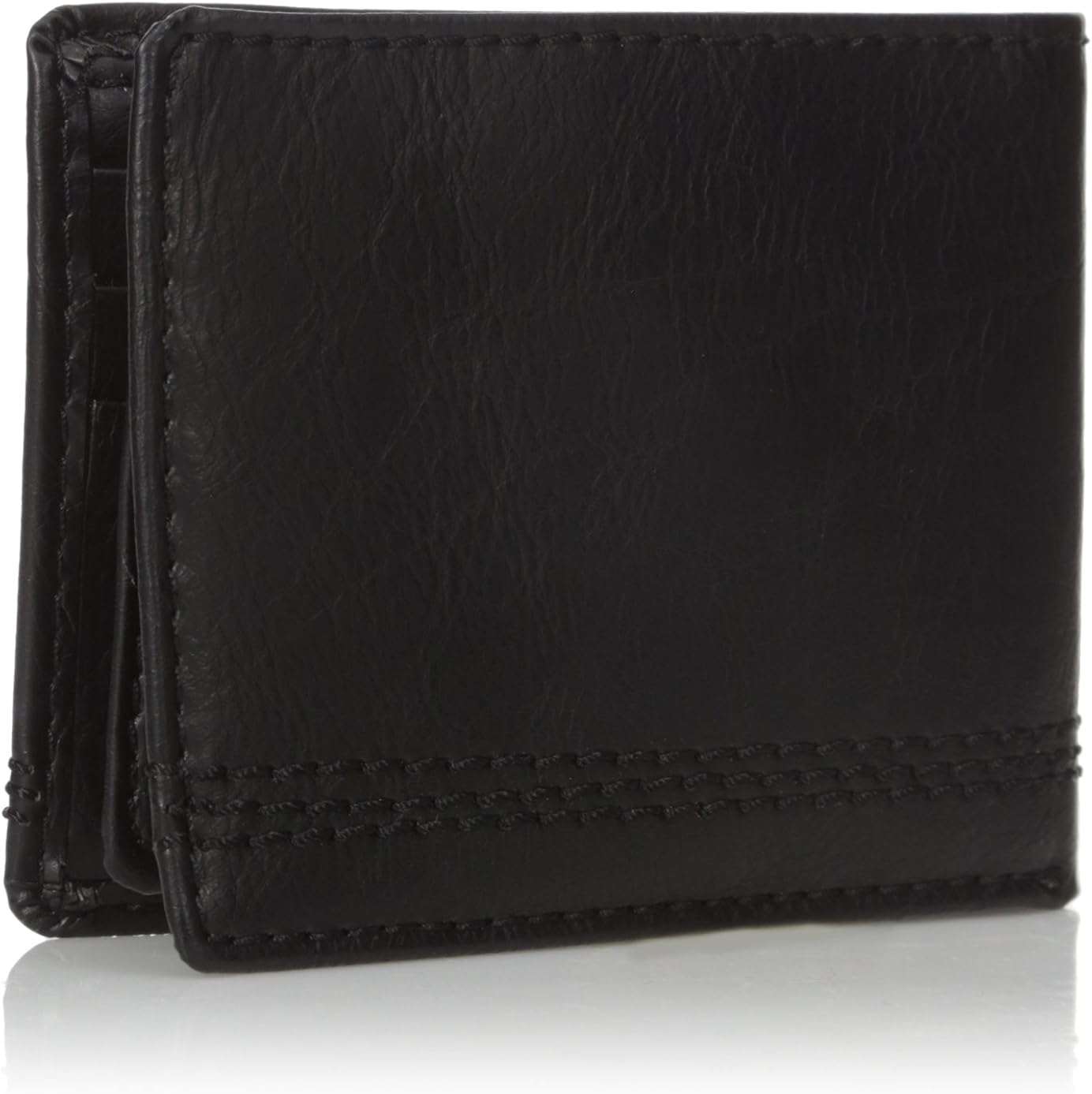 Miniatura 2 de Columbia Kersey Cartera delgada para hombre, con bloqueo RFID, capacidad adicional, color negro, talla única