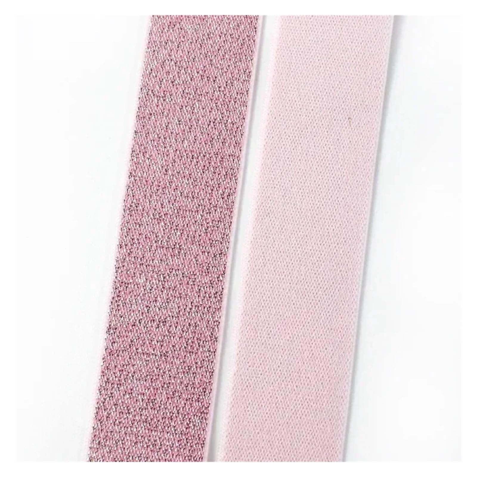 10 metrów 25-40mm kolor brokatu nylonowa elastyczna opaska chusta do paska Decor taśma rozciągliwa spodnie w pasie opaski gumowe akcesoria do szycia(Pink,40mm)